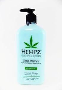 Hempz Herbal Moisturizer - Triple Moisture, 17 oz