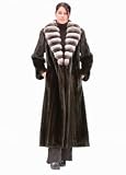 Review   / Fur Mink Coat - Ranch Female Chinchilla Collar