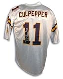 Daunte Culpepper Signed Minnesota Vikings White Puma Replica Jersey