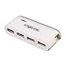 HUB LogiLink USB 2.0 4-Port mit Netzteil white