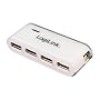 HUB LogiLink USB 2.0 4-Port mit Netzteil white von LogiLink