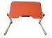 Portable Laptop Table, Eco-friendly Wood, Orange