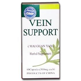Vein Support (Mai Guan Yan) 60 Capsules X 3 by 