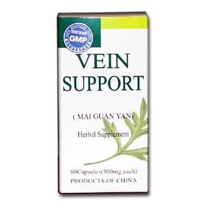 Vein Support (Mai Guan Yan) 60 Capsules X 3 by 