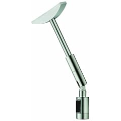 Ambientehome 55133 Deckenhalterung f�r Dachschr�gen Serie Kombi05, L�nge 10 cm, nickel matt