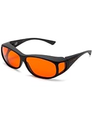 Cocoons Fit Over Low Vision Absorptive Filters C412 MS Mini Slim Sunglasses by Cocoons