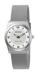 Invicta Women's 5165 Slim Collection Round Stainless Steel Mesh Watch