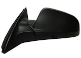 2008-2009 Chevy Malibu (LS Model) Mirror, Power, Non-Heated, Black - Driver Side (Left) (2008 2009 08 09)