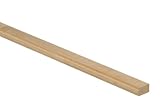 All Wood Cabinetry TMMS8 96-Inch Long by 1-3/16-Inch Wide by 3/4-Inch Thick Unfinished Plywood Top Mount Molding Support