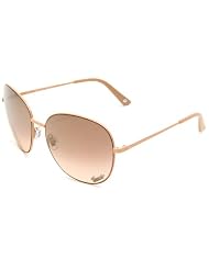 Gucci GG2899 S Sunglasses - 00Q4 Natural Leather (NH Brown Mirror Gold Lens) - 58mm by Gucci