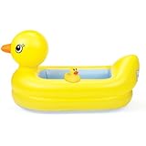 Munchkin White Hot Inflatable Safety Tub and Bath Ducky Set (Discontinued by Manufacturer)