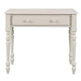 Carolina Cottage Antique Ivory Finish Computer Desk