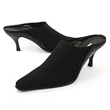 Donald J Pliner -- *Lidia2 B85 Blk Mesh Elastic -- Women's Shoes,Clogs/Mules