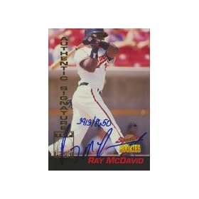 Buy Ray McDavid, Wichita Wranglers - Padres Affiliate, 1994 Signiture Rookies Certified Autograph...