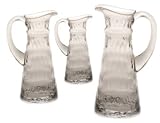 Dimple Pitcher Large Set Of Two