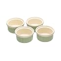 Natural Elements Set of four 10cm Ramekins, with Colour Sleeve