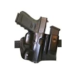 Leather Slide Holster w/Mag , Glock 17/19/22/23-Right - Holsters, Tactical