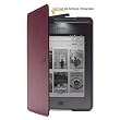 Funda de cuero con luz Amazon para Kindle Touch, color p�rpura (s�lo sirve para el Kindle Touch)