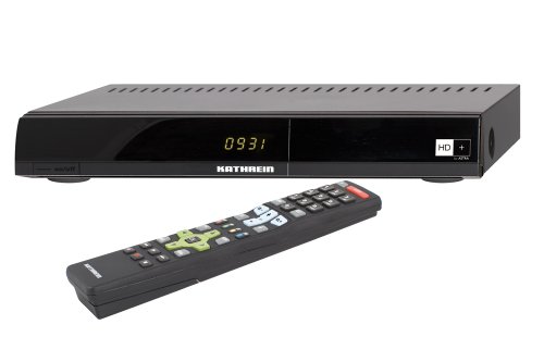 Kathrein UFS 931 Digitaler Satelliten-Receiver (CI-Schacht, HDTV, inkl. HD+ Karte für 1 Jahr) schwarz