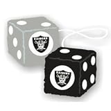 Oakland Raiders Fuzzy Dice