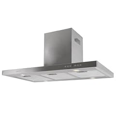 Klarstein Dunstabzugshaube Edelstahl Abzugshaube 90cm Esse (850m� / min, 4 Stufen, 4x Halogen)
