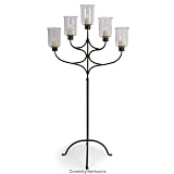 Gothic 5 Arm Floor Candelabra Candle Holder