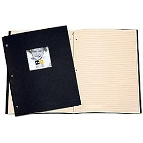 Kolo soft-white Lined Page Insert Booket for 'Trivino' - Como' - 'Calvin' portfolios - Series - 8.5x11