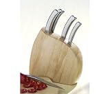 Review   / Natural Origins 5pc Knife Block with Stainless Steel Hollow Handles