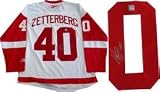 Henrik Zetterberg Autographed Detroit Red Wings Jersey