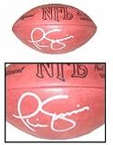 Phil Simms Autographed Official Wilson NFL Game Football