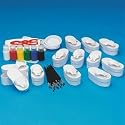 Geeperz Papier Mache Flip Flop Box Craft Kit (Makes 12)