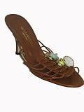 HOLLYWOULD Kay Shells Sandal in Brown