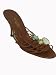 HOLLYWOULD Kay Shells Sandal in Brown