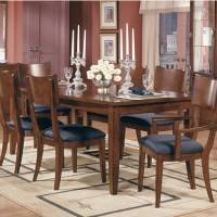 Kathy Ireland Furniture Bay Heights 16500 - Rectangular Leg Table with 20in Leaf - 16501