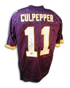 Daunte Culpepper Signed Minnesota Vikings Authentic Puma Jersey
