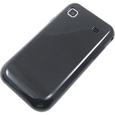 Flexi Skin TPU Glove BLACK Soft Cover Case for SAMSUNG T959 VIBRANT/GALAXY S 4G (T-MOBILE) [WCB978]