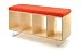 Offi Bench Box with Legs - Alcazar Wool Upholstery