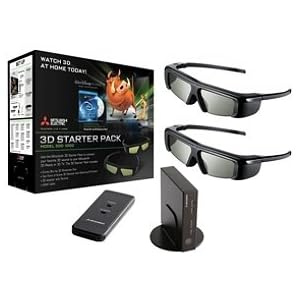 Mitsubishi 3DC-1000 3D HDTV Starter Pack