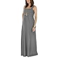 
            
                Moody Mamas Maternity Nursing Maxi Dress - Gray
            
        