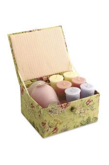 Hannah - Medium 1 Giftset by Aromazone for Unisex - (7.75 X 6.5 X 4.25) Inches Candle Giftset