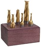 Cleveland 8737661/8737667 6pc 1/8-1/2 Usa Cob 2fl Sem Tin Set