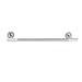 Gatco 4200 Latitude 5/8-Inch Diameter Towel Bar, 24-Inch, Satin Nickel and Chrome