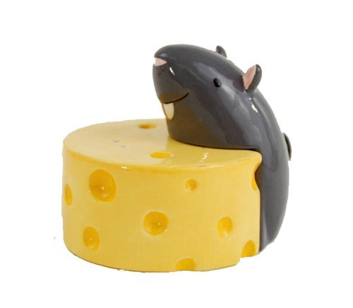 Mouse and Swiss Cheese Shakers S/P