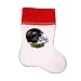 NFL Football Team Stocking (White) - Baltimore Ravens