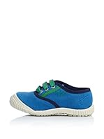 PEKIS Zapatillas Combinadas (Azul Royal)