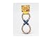 Figure 8 multi-colored rope dog toy - Case of 24