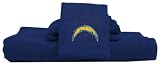 San Diego Chargers Three Piece Embroidered Bath Towel Set