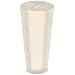Versilic DX263010-50 Silicone European Stopper, 9mm Top Diameter, 5mm Bottom Diameter, 10D Size, 20mm Height (Pack of 50)