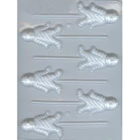 Mummy Pop Hard Candy Molds