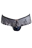 Sally Jones Natalia Navy Silk Low Rise Short